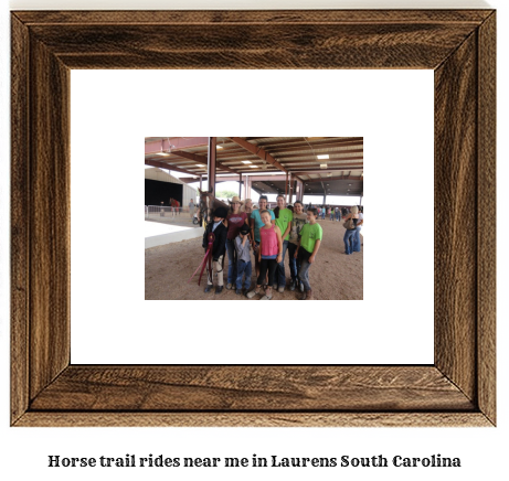 horse trail rides near me in Laurens, South Carolina